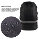 Reflective Light Waterproof Dustproof Backpack Rain Cover Portable Ultralight Shoulder Bag Protect Cover, Size:XL(Green)