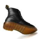 Martin Boots Plus Velvet Couple Tooling Boots, Size:43(Red Wine)