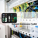 Three-purpose Network Cable Clamp Tester Hand Tool Set Home Network Repair Kit, Style:12 in 1