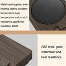 Home USB Constant Temperature Cup Mat Heat Thermos Coaster, Style:With Adapter(Matcha Green)