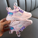 Faux Leather Fashion Comfortable Sneakers Baby Shoes Sports Shoes Autumn Winter Toddler Shoes, Shoes Size:30(Pink)