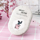 Portable Cosmetic Mirror Fresh Cactus Small Mirror(Pink Red)