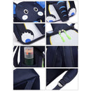 Elephant School Backpack for Children Cute 3D Animal Kids School Bags Boys Girls Schoolbag(Navy blue)