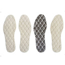 1 Pair Men And Women Wool Warm Insole Aluminum Film Insulation Sports Shock Insoles, Size:L(42-45)(Beige)