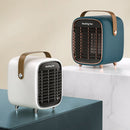 X-02 Home Office Desktop Mini Heater With Night Light, Plug Type:US Plug(White)