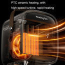 X-02 Home Office Desktop Mini Heater With Night Light, Plug Type:US Plug(White)