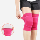 Rose Red Children Thick Anti-collision Sponge Knee Pads Sports Protective Gear, SIZE:XS