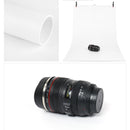 70x140cm Shooting Background Board PVC Matte Board Photography Background Cloth Solid Color Shooting Props(White)