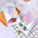 100 PCS / Set Laser Self Sealing Plastic Envelopes Mailing Bags Gift Packaging Bags, SIZE:16.5cmx23cm+4cm