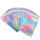 100 PCS / Set Laser Self Sealing Plastic Envelopes Mailing Bags Gift Packaging Bags, SIZE:16.5cmx23cm+4cm