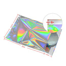 100 PCS / Set Laser Self Sealing Plastic Envelopes Mailing Bags Gift Packaging Bags, SIZE:16.5cmx23cm+4cm