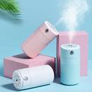 420ml Mute Air Humidifier USB Essential Oil Diffuser Aromatherapy Humidifier with LED Night Light(White)