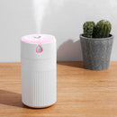 420ml Mute Air Humidifier USB Essential Oil Diffuser Aromatherapy Humidifier with LED Night Light(White)