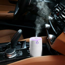 420ml Mute Air Humidifier USB Essential Oil Diffuser Aromatherapy Humidifier with LED Night Light(White)