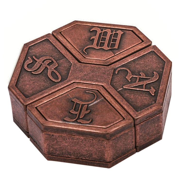 Magic Zinc Alloy Unlocks Nostalgic Adult Children Educational Toys High IQ Box(Gossip Lock)