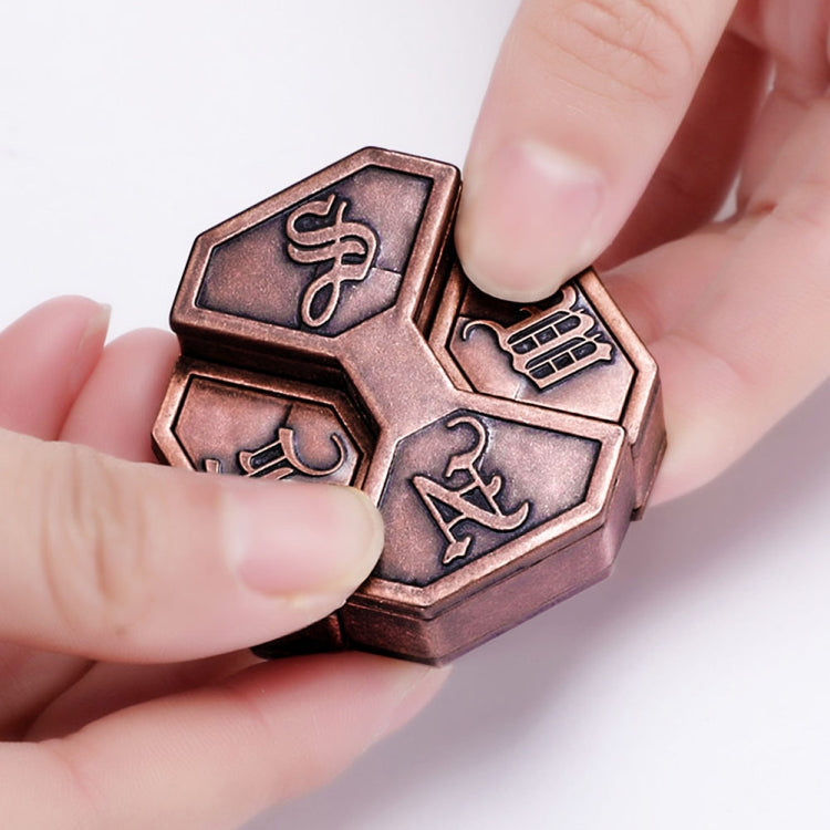 Magic Zinc Alloy Unlocks Nostalgic Adult Children Educational Toys High IQ Box(Gossip Lock)