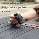 Sunnylife MM3-SN443 For Mini 3 Pro Propeller Blades + Silicone Folding Storage Bag(Silver Tip+Gray Bag)