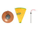 Cat Playing Board Electric Cat Turntable Automatic Cat Toy(Yellow)