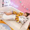Soft Cute Pet Long Cat Pillow Plush Toy Sleeping Doll Lazy Doll, Size:Height 90cm(Yellow)