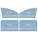 4 PCS / Set Car Window Magnet Sunshade Curtain Heat Insulation Sun Block(Antlers)