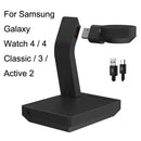 For Samsung Galaxy Watch 4 / 4 Classic / 3 / Active 2 Earphone Phone Wireless Charger