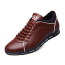 Men Fashion British Style Sports Shoes, Size:43(Brown)