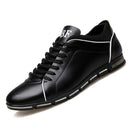 Men Fashion British Style Sports Shoes, Size:43(Black)