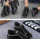 Men Fashion British Style Sports Shoes, Size:43(Blue)