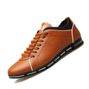 Men Fashion British Style Sports Shoes, Size:43(Yellow)