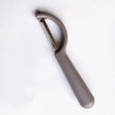 4 PCS Stainless Steel Round Handle Peeler Sugar Cane Scraper Fruit Plane(Light Gery)