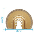 Multi-Purpose Treasure Accessories Power Tool Accessories Multi-Function Tool Blade Saw Blade Carbide Saw Blade, Style:Semi-circular