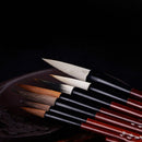 7 PCS / Set Fan Boxed Brush Gift Chinese Painting Calligraphy Brush Set
