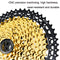 VG Sports Split Mountain Bike Lightweight Cassette Flywheel, Style:12 Speed 52T