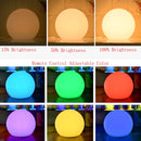 LED Remote Control Dimming Living Room Sofa Floor Lamp Creative Bedroom Bedside Decorative Light, Size:250mm