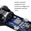 QIAKEY QK789 Dual Ports Fast Charge Car Charger(Black)