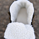 Men Snow Boots Warm Fur Winter Boots Men Winter Boots, Shoe Size:42(Yellow)
