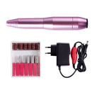 Portable Nail Grinding Machine Mini Electrical Nail Tool(EU Plug)