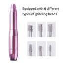 Portable Nail Grinding Machine Mini Electrical Nail Tool(EU Plug)