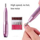 Portable Nail Grinding Machine Mini Electrical Nail Tool(US Plug)