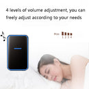CACAZI A68-2 One to Two Wireless Remote Control Electronic Doorbell Home Smart Digital Wireless Doorbell, Style:EU Plug(Black)