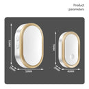 CACAZI A99 Home Smart Remote Control Doorbell Elderly Pager, Style:EU Plug(Black Gold)