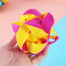 Creative Hand Throwing Color Changing Ball Transformation Telescopic Deformation Ball Magic Props Educational Children Toys(Random Color)