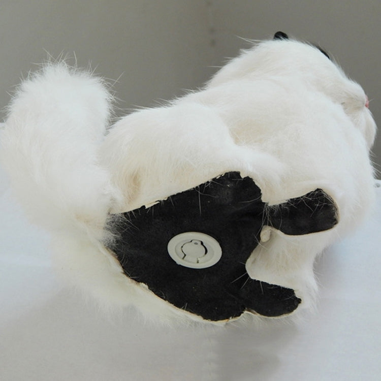 Simulation Animal Model Simulation Plush Cat Toy Will Be Called Cat(Pure White)