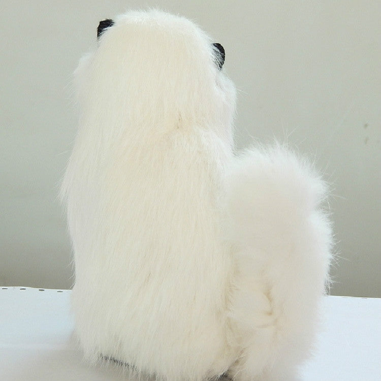 Simulation Animal Model Simulation Plush Cat Toy Will Be Called Cat(Pure White)
