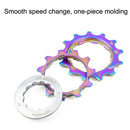 VG Sports Split Mountain Bike Lightweight Cassette Flywheel, Style:10 Speed 50T