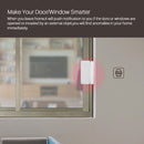 WDS02 Wireless WiFi Alarm Door and Window Sensor Detection Smart Home Security Door Magnetic Switch System(White)