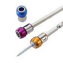 Full Metal Screwdriver Head Plus Magnet(Blue)