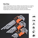 Allen Wrench Set Screwdriver Plum Blossom Multi-function Combination Tool, Style:Mito (Medium Long)