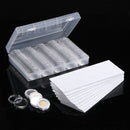2 PCS Coin Capsules 100 x 30mm Round Boxes Commemorative Coin Protection Box