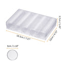 2 PCS Coin Capsules 100 x 30mm Round Boxes Commemorative Coin Protection Box